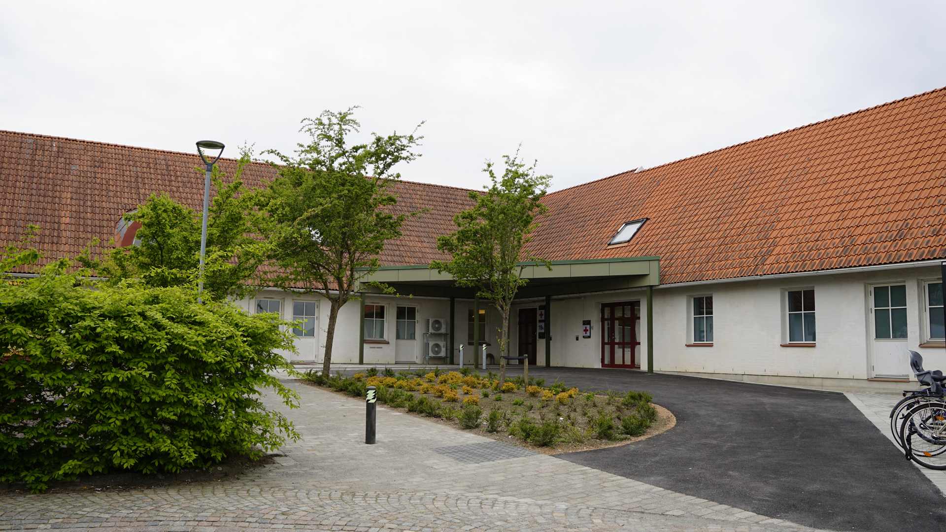 Exteriörbild av huset där den nya Bup-akuten ligger
