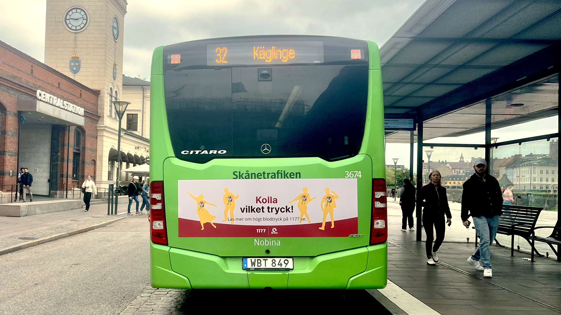 Stadsbuss i Malmö.