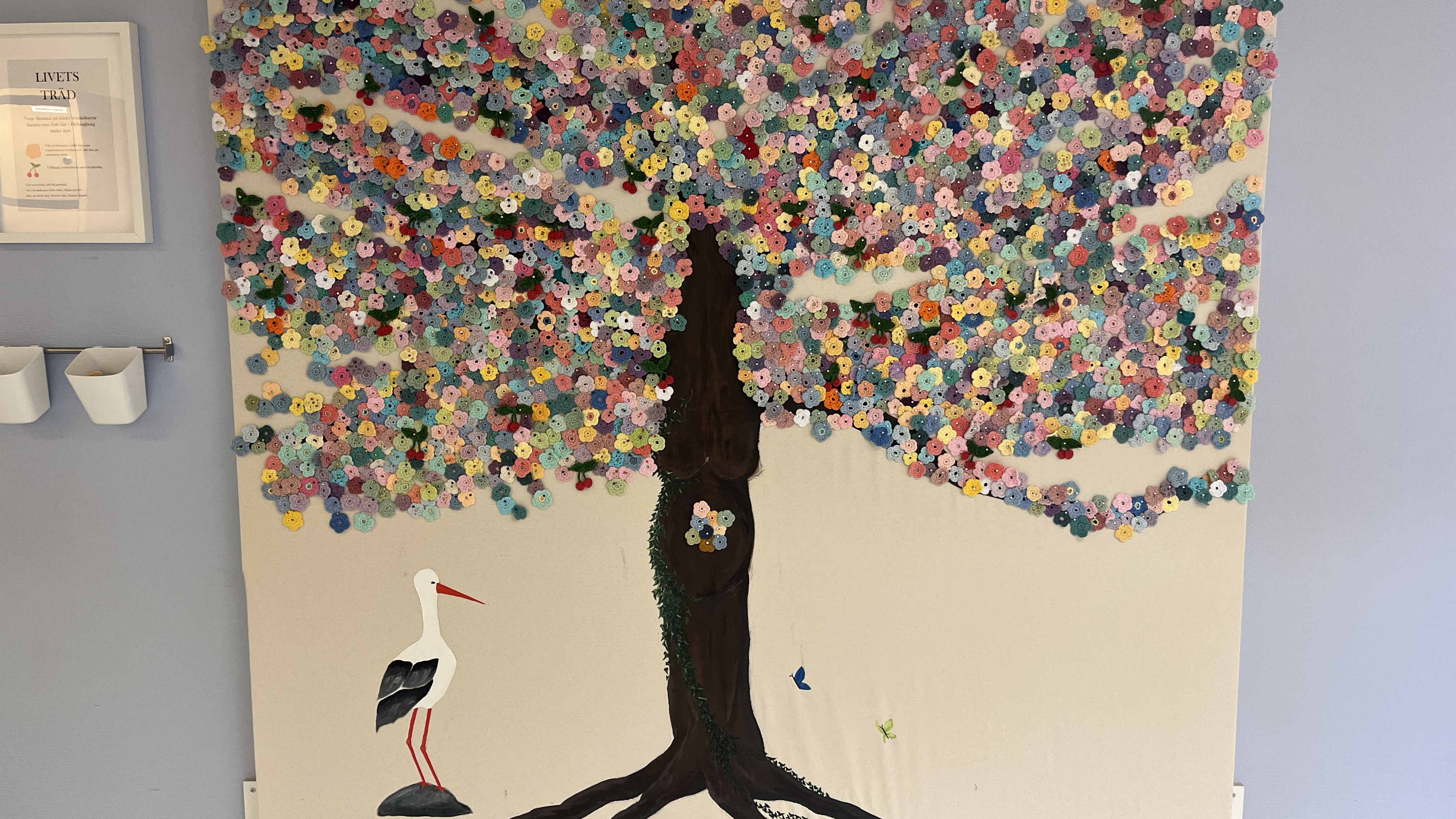 tavlan med förlossningsträdet i Helsingborg