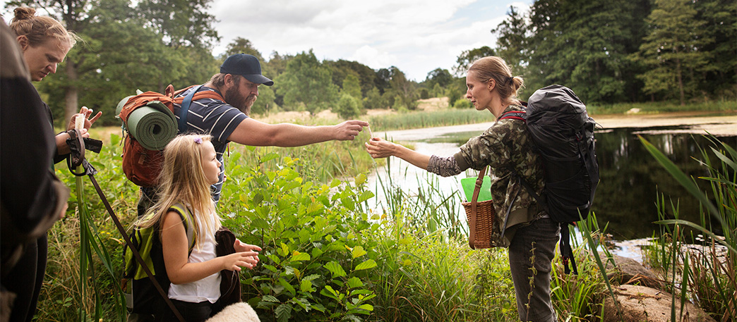 När personer vistas i naturen stärks deras hälsa. 