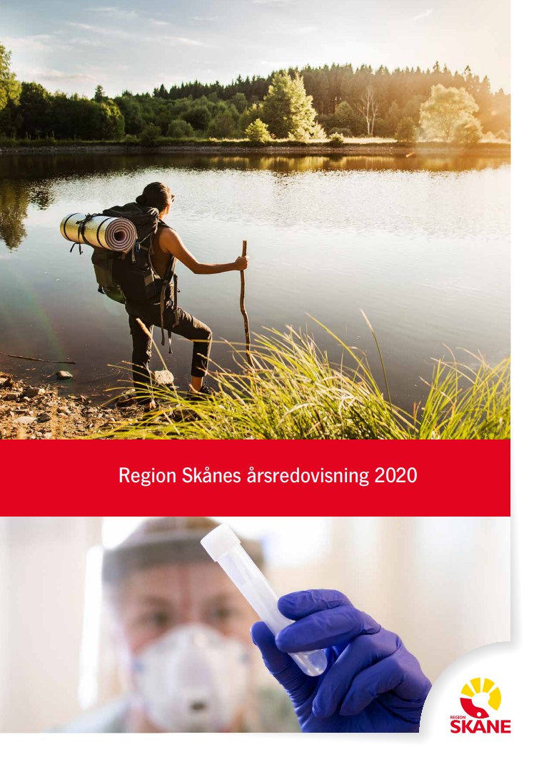 Omslag av årsredovisningen.