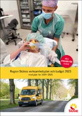 Framsidan av budgeten 2023