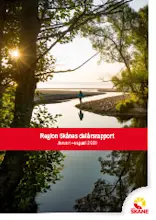 Framsida av delårsrapport 2020