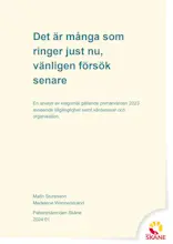 Rapportens omslag.