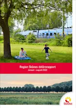 Framsidan av delårsrapporten